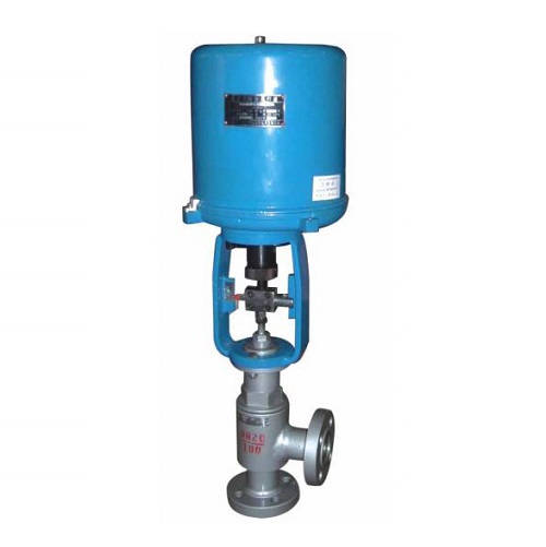 電動角式調節閥